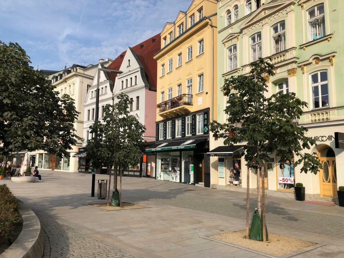 Apartamento Apartmán Orchidej u Vřídla Karlovy Vary Exterior foto